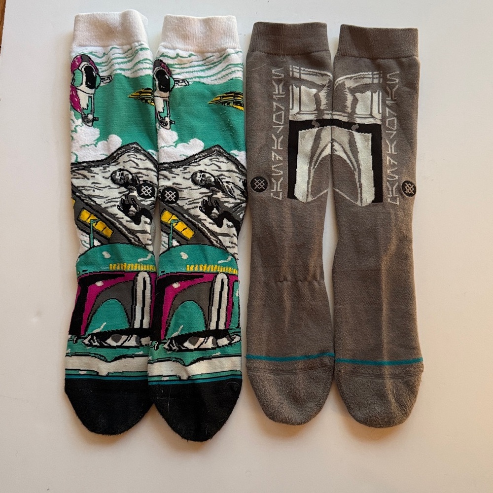 Stance Boba Fett Socks Bundle of 2 pairs